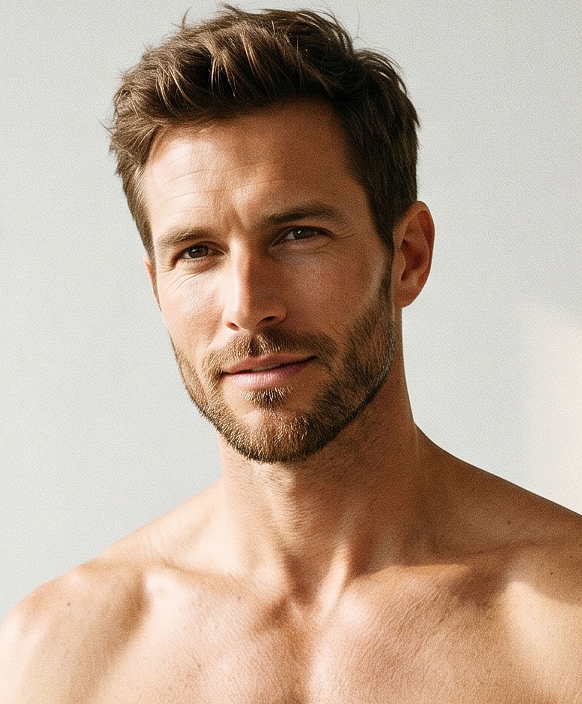 Smiling man with short hair and beard.